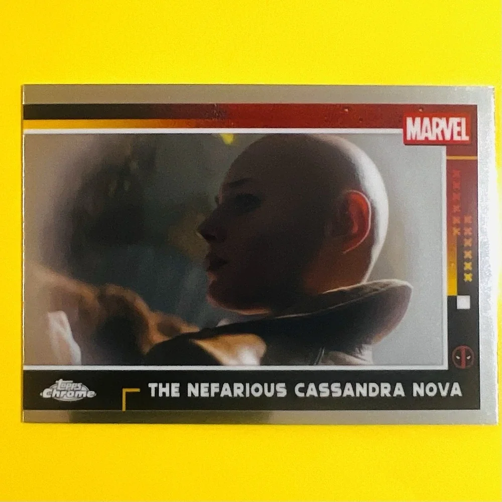2025 Topps Chrome Deadpool & Wolverine The Nefarious Cassandra Nova #71